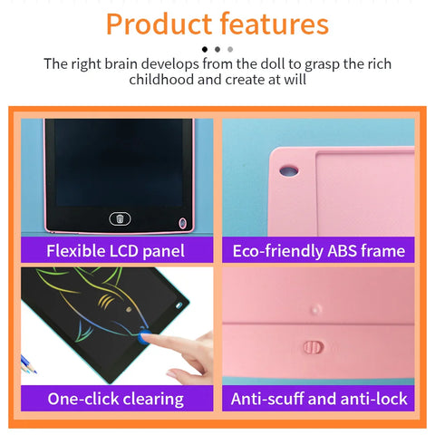 8.5-Inch LCD Writing Handwriting Sketchpad for Kids