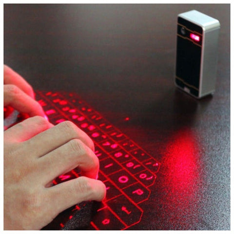 Wireless English Laser Keyboard